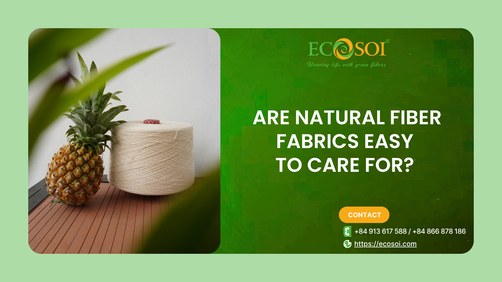 Are Natural Fiber Fabrics Easy to Care For? (The Truth)