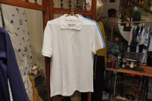 T-shirt made from Ecosoi’s knitted pineapple fabric
