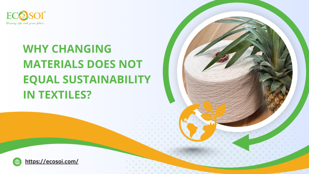 Why changing materials does not equal sustainability